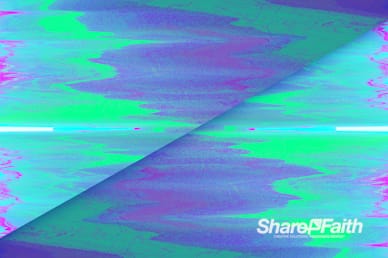 Pixel Wave Worship Background Video