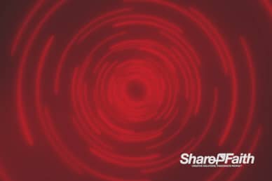 Red Laser Beam Vortex Motion Loop