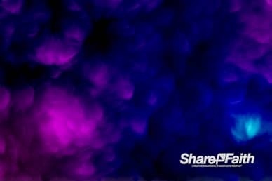 Violet Abstract Clouds Motion Background
