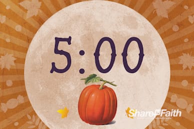 Fall Festival Pumpkin Church Countdown Video
