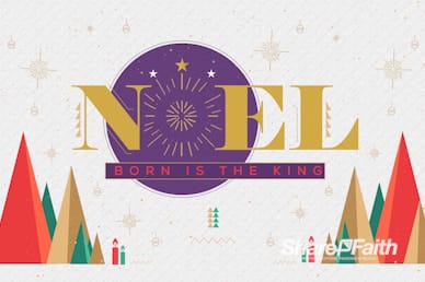 The First Noel Christmas Service Motion Graphic