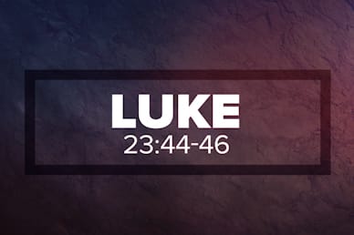 Luke 23:44 46 Scripture Mini Movie