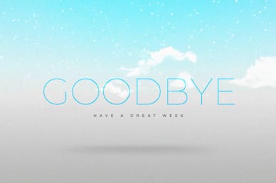 The Vow Goodbye Church Motion Graphic