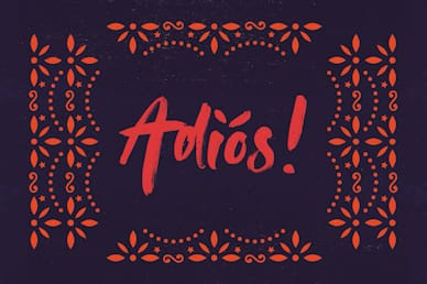 Cinco De Mayo Purple Goodbye Church Motion Graphic