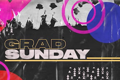 Grad Sunday Title Church Motion Graphic