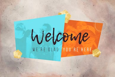 Friendology Welcome Church Motion Graphic