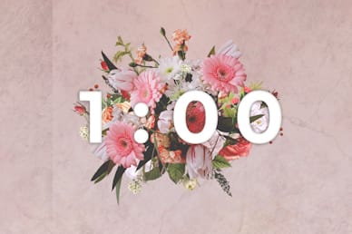 Mother's Day Flowers Church Video Countdown 1min