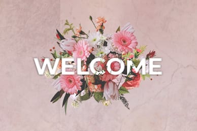 Mother's Day Flowers Church Video Welcome