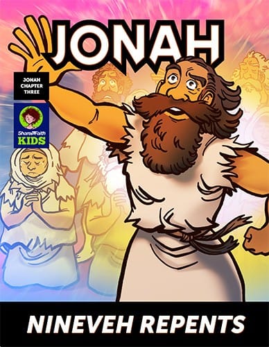 Jonah 3 Nineveh Repents Digital Comic Book