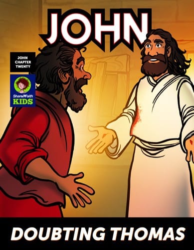 John 20 Doubting Thomas Easter Digital Comic