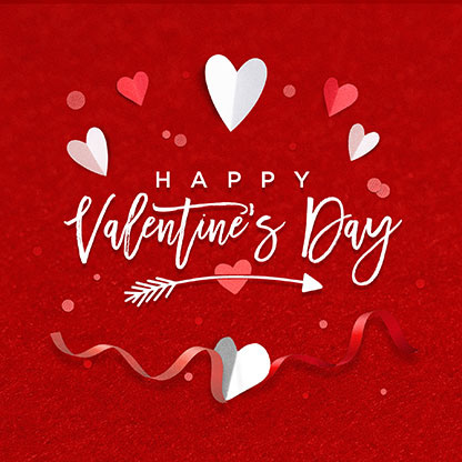 Happy Valentines Day: Social Media Graphics