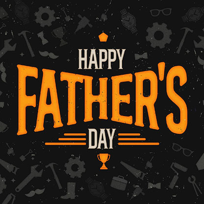 Happy Father's Day: Social Media Graphic