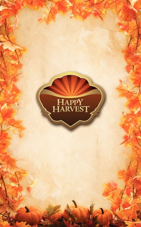 Happy Harvest Bulletin Cover