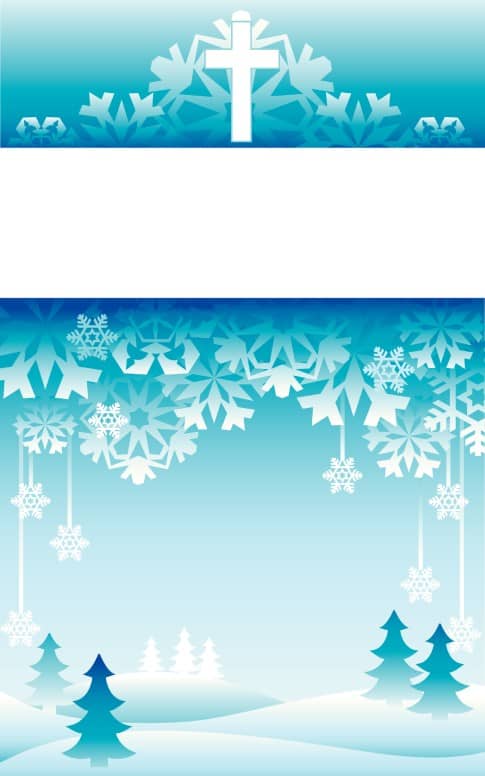 Winter Wonderland Bulletin Cover