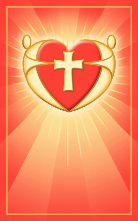 Christian Valentines Day Bulletin Cover