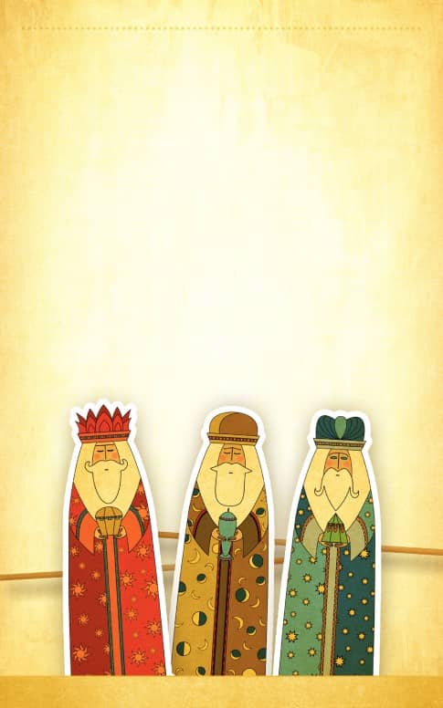 Three Kings Bulletin Cover Templates