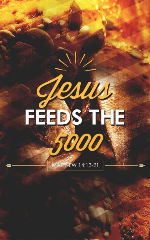 Jesus Feeds Five Thousand Church Bulletin