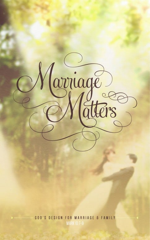 Marriage Matters Religious Bulletin