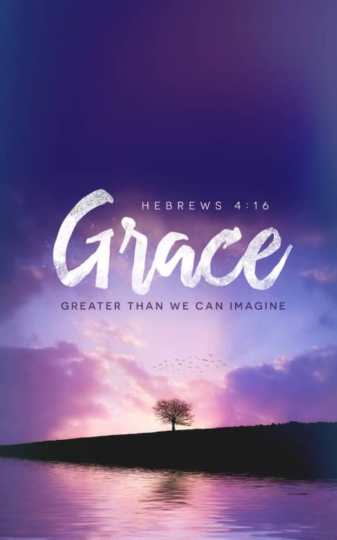 Grace Greater Than We Can Imagine Church Bulletin