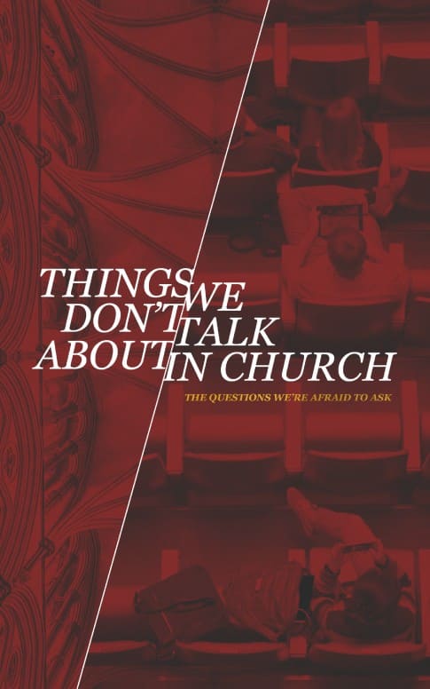 Things We Don't Talk About Church Bulletin