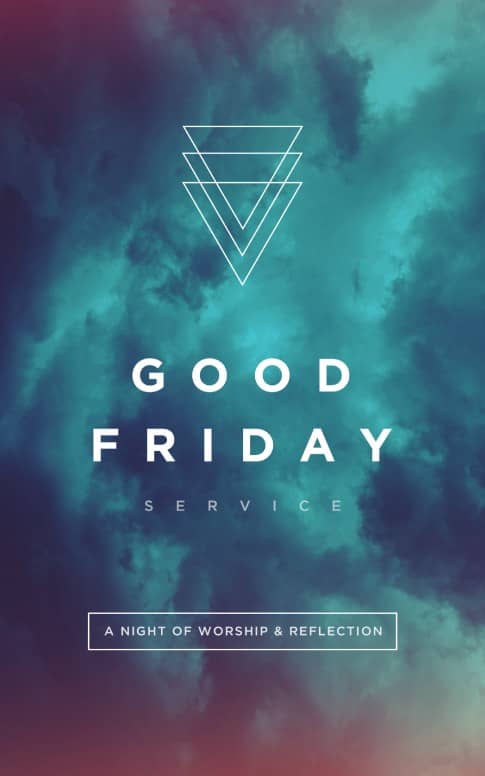 Good Friday Service Bulletin Cover