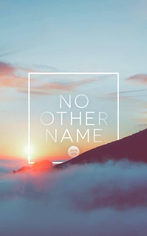 No Other Name Church Bulletin