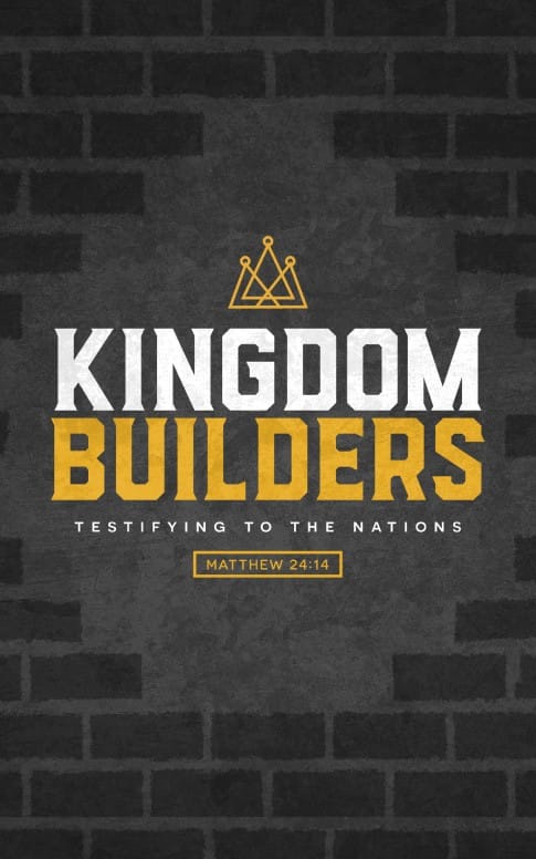 Kingdom Builders Church Bulletin Cover