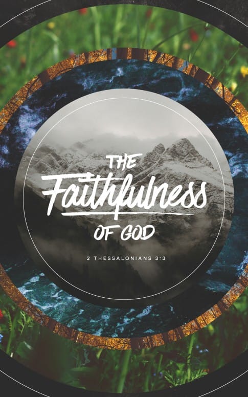 Faithfulness Of God Church Bulletin