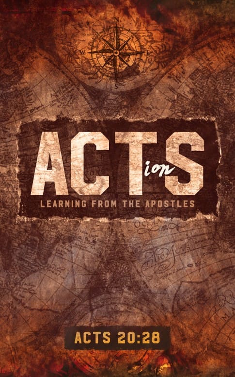 Acts Of The Apostles Church Bulletin Cover