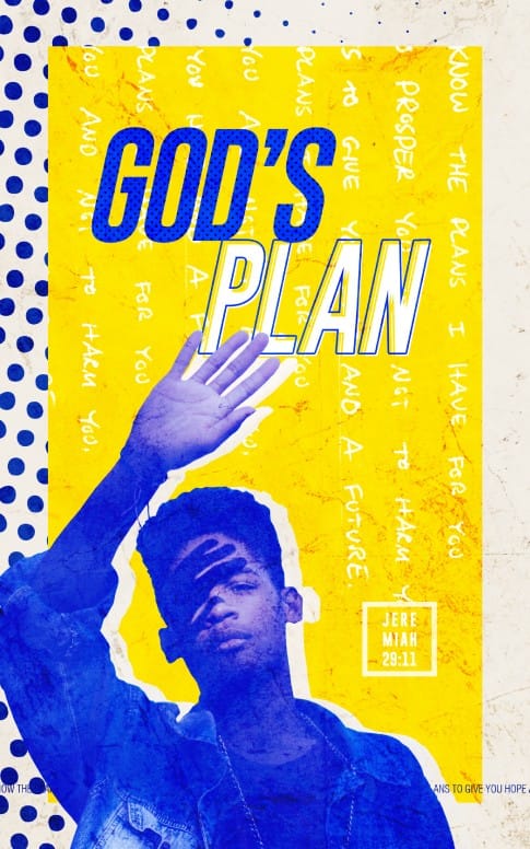 God's Plan Church Bulletin Cover