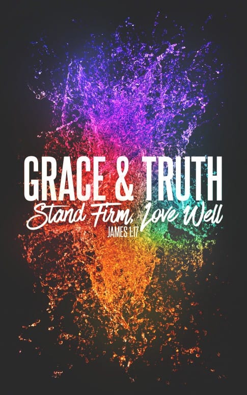 Grace And Truth Church Bifold Bulletin