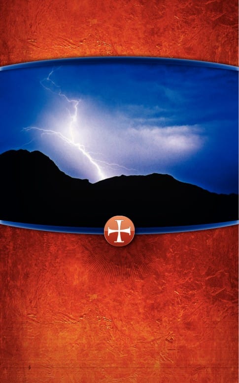 Temptation of Christ Church Bulletin Cover