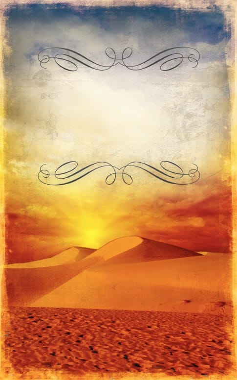 Desert Sunrise Bulletin Cover