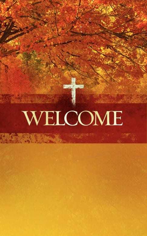 Prayerful Thanksgiving Bulletin Cover