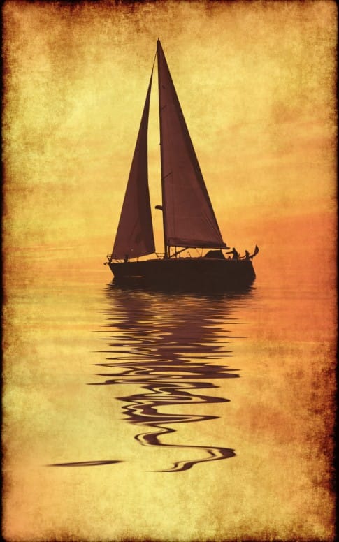 Sail Boat Bulletin Cover