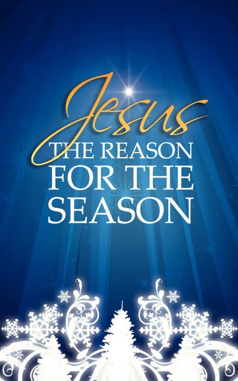 Reason for the Season Christmas Bulletin