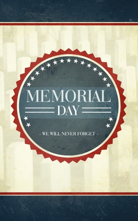 Memorial Day Church Program
