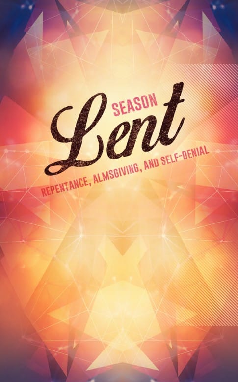 Season of Lent Religious Bulletin