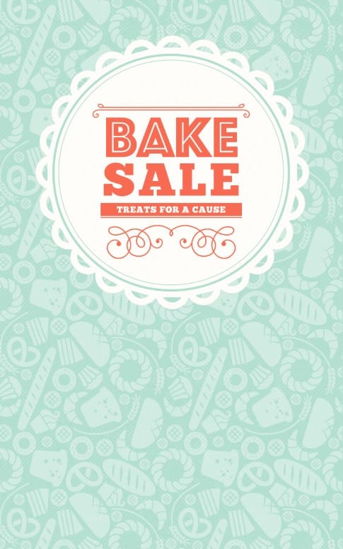 Bake Sale Church Bulletin