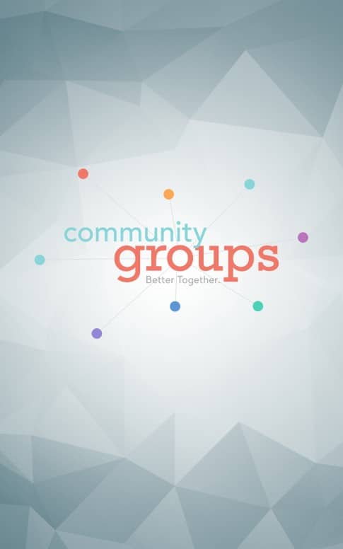 Community Groups Ministry Bulletin