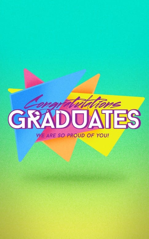 Congratulations Graduation Sunday Bulletin