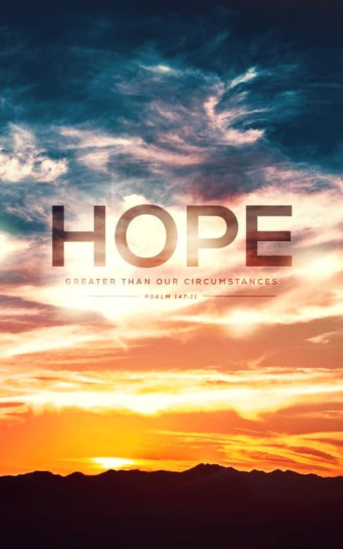 Hope on the Horizon Church Bulletin