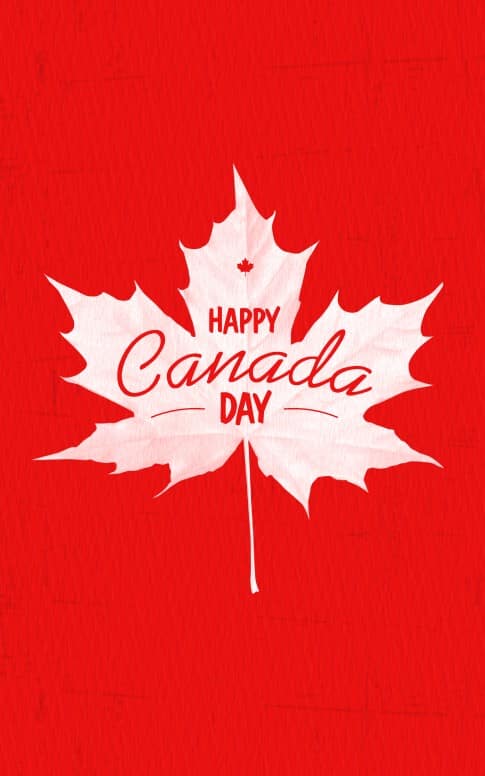 Happy Canada Day Church Bulletin
