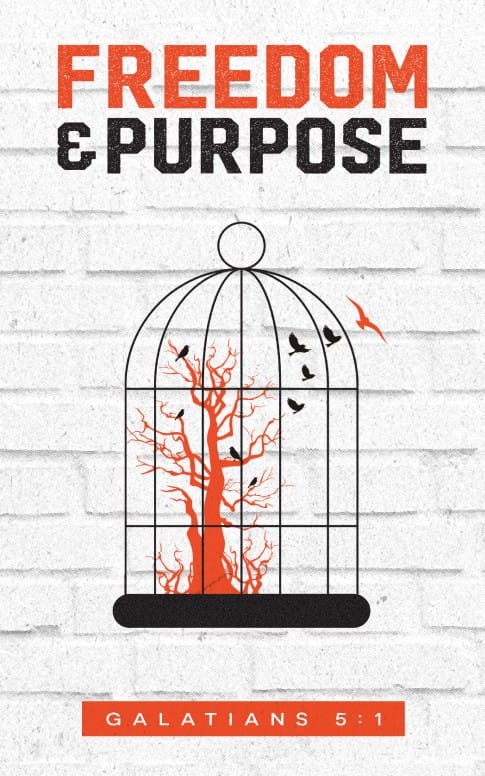 Freedom and Purpose Church Bulletin Cover