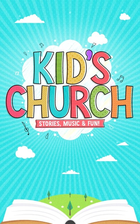 Kid's Church Service Bulletin Design