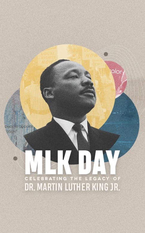 Martin Luther King Day, MLK Day Bifold