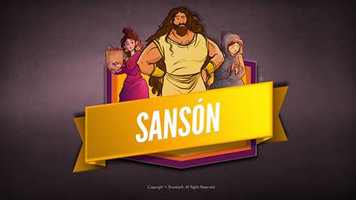 SPANISH Samson and Delilah Bible Video For Kids