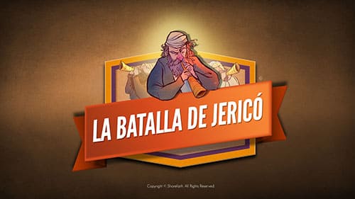 SPANISH The Battle of Jericho Bible Video For Kids