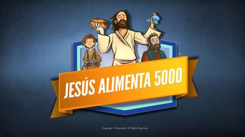 Jesus Feeds 5000 Bible Video para ni√±os