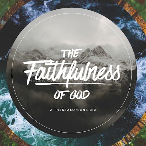 Faithfulness Of God Social Media Image